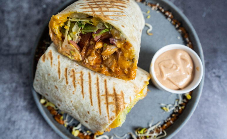 (Magyar) BBQ Chicken Wrap