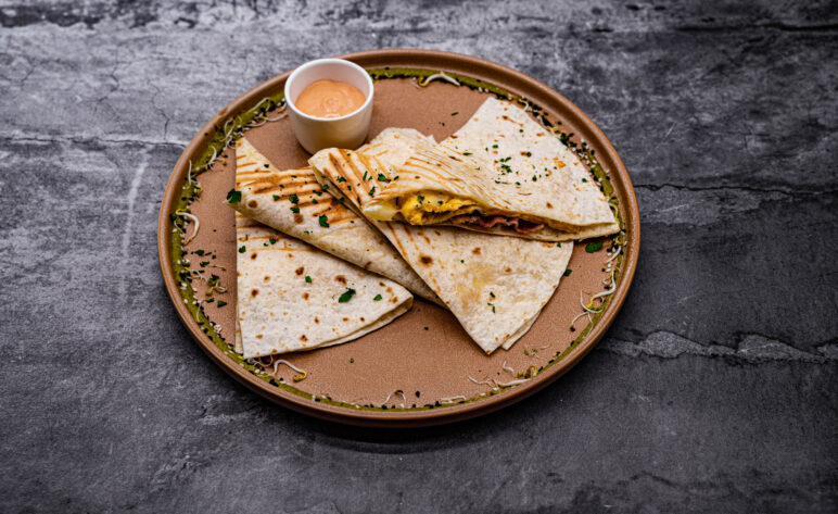 Morning quesadilla